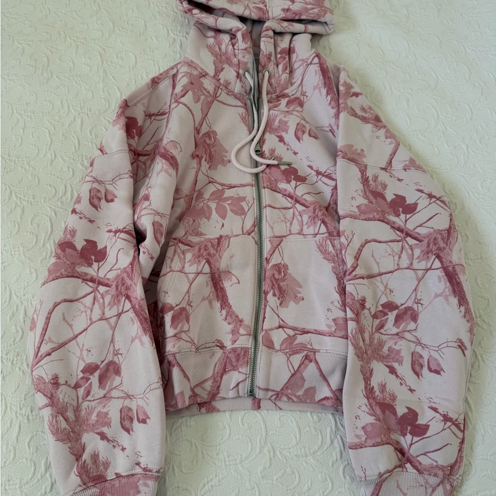 Abercrombie pink camo sweat set